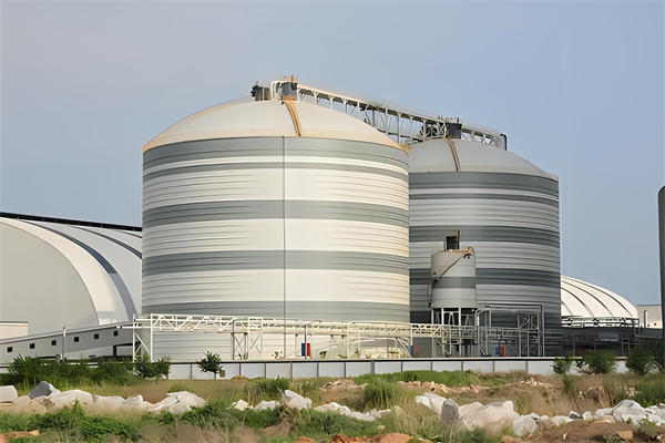 威海大型钢板库在储存粉体物料中的优势与应用